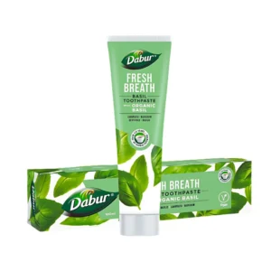 pasta do zębów z bazylią organiczną dabur