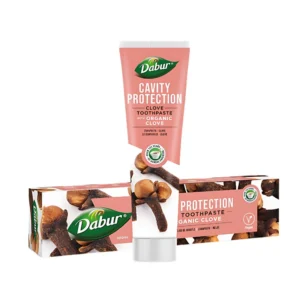 pasta do zębów z goździkiem organicznym dabur