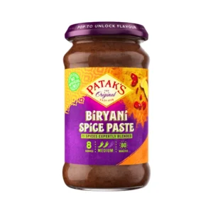 Biryani Pasta Przyprawowa Patak’s 283 g – pasta curry z kolendrą, cynamonem i imbirem