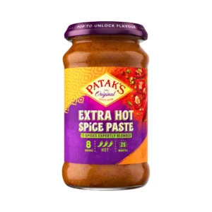 Curry Pasta Przyprawowa Bardzo Ostra Patak’s 283 g – mieszanka intensywnych przypraw do ostrego curry