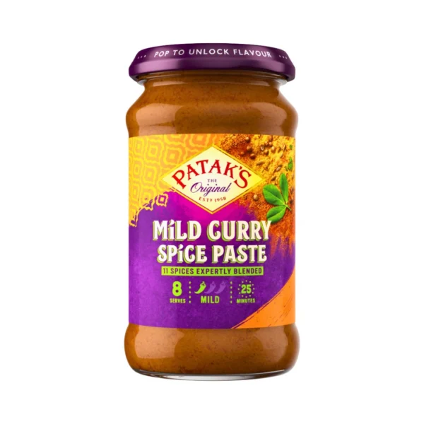 łagodne curry indyjskie pasta przyprawowa patak's
