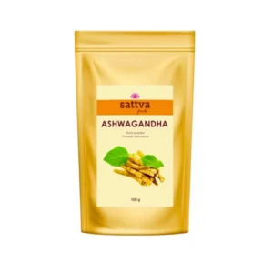 ashwagandha w proszku suplement diety sattva