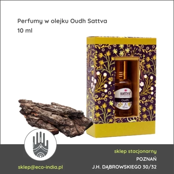 oudh perfumy w olejku out naturalne sattva