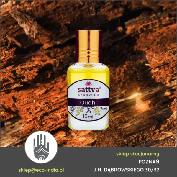 oudh perfumy w olejku out naturalne sattva