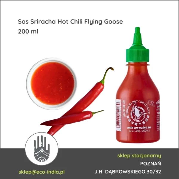 sos chili sriracha hot ostry flying goose