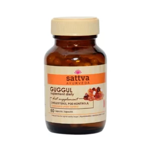 guggul suplement diety kontrola cholesterolu sattva