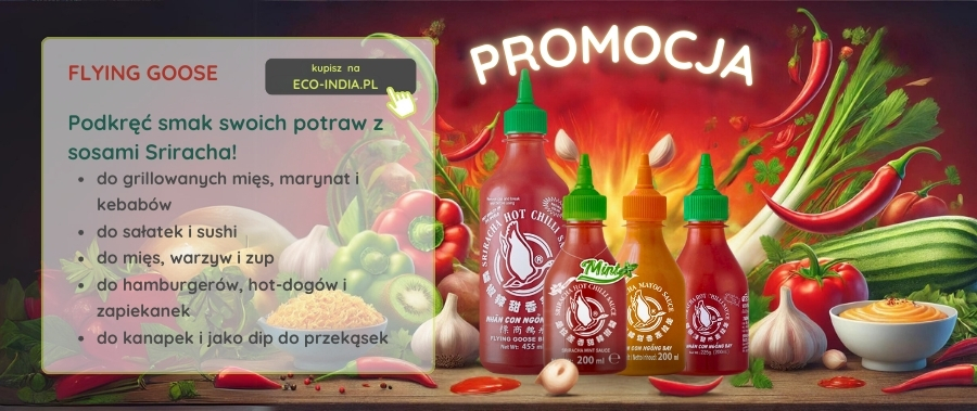 promocja sos sriracha flying goose