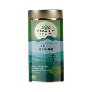 herbata tulsi brahmi liściasta organic india