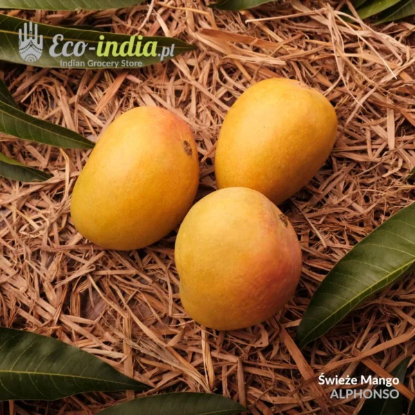 mango alphonso 1kg 5-6 sztuk świeże owoce