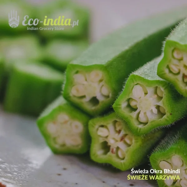 okra świeża bhindi 1 kg świeże warzywa