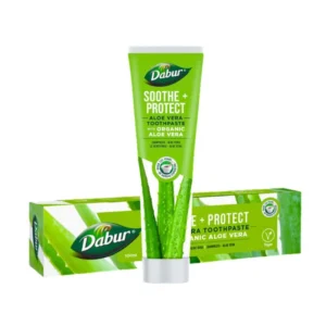 pasta do zębów z aloesem organicznym dabur