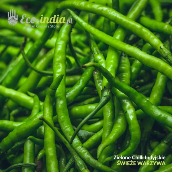zielone chilli indyjskie 1 kg świeże warzywa